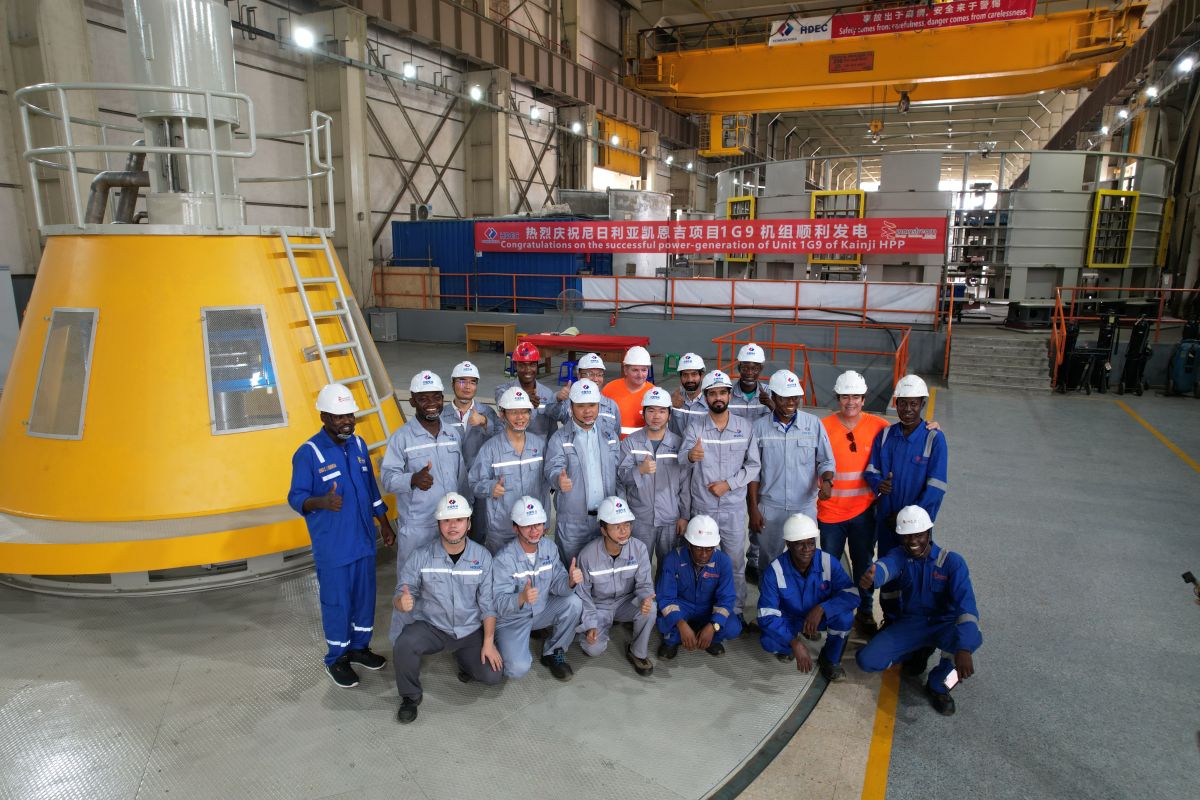 “用中国技术点亮万家灯火”——中企让尼日利亚最大水电站重获新生